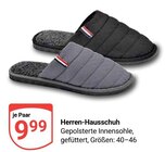 Herren-Hausschuh im aktuellen GLOBUS Prospekt