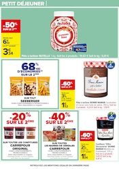 Nutella Angebote im Prospekt "Carrefour" von Carrefour Nutella Angebote im Prospekt "Carrefour" von Carrefour auf Seite 11