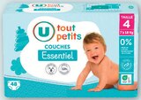 Couches Essentiel - U TOUT PETITS en promo chez Super U Tours à 6,00 €