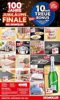 Kissen im Segmüller Prospekt "Letzte Chance! - 100 Jahre Jubiläumsfinale bei Segmüller" mit 4 Seiten (Ulm)