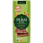 Tablette de Chocolat Dubaï Style - CARREFOUR SENSATION en promo chez Carrefour Ermont à 5,49 €