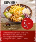 Hähnchen-Gyrospfanne Hähnchenfiletstreifen vom Grill, dazu Krautsalat, Tzatziki und knusprige Pommes frites im Angebot bei XXXLutz in Stuttgart Hähnchen-Gyrospfanne Hähnchenfiletstreifen vom Grill, dazu Krautsalat, Tzatziki und knusprige Pommes frites Angebote bei XXXLutz Stuttgart für 5,00 €