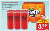 Coca-Cola im Angebot bei Netto Marken-Discount in Regensburg Coca-Cola Angebote bei Netto Marken-Discount Regensburg für 3,99 €