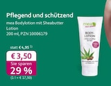mea - meine apotheke - Bodylotion Angebot im Prospekt Bodylotion bei mea - meine apotheke im Prospekt "" für 3,50 €