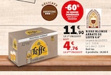 Biere blonde Abbaye 6.6° - Leffe dans le catalogue Super U