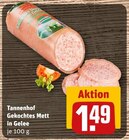 Gekochtes Mett in Gelee von Tannenhof im aktuellen REWE Prospekt für 1,49 €