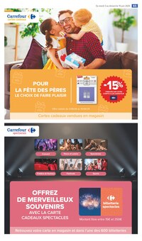 Promotion Casquette dans le prospectus Carrefour Market, valable du 03/06/2025 au 15/06/2025 Promo Casquette dans le catalogue Carrefour Market du moment à la page 67