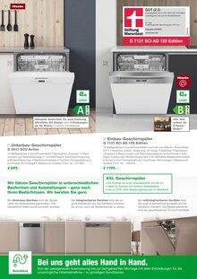 Geschirrspüler im aktuellen EP: Prospekt (Kiel) Geschirrspüler im EP: Prospekt "MIELE - Hausgeräte, effizient und langlebig!" mit 12 Seiten (Kiel)