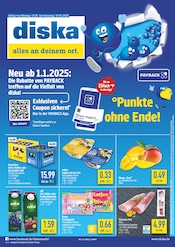 Aktueller diska Discounter Prospekt in Irchenrieth und Umgebung, "Alles günstig. Alles da. Alles an Deinem Ort." mit 12 Seiten, 13.01.2025 - 18.01.2025