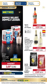 Freixenet im aktuellen METRO Prospekt (Dresden) Freixenet im METRO Prospekt "Wochenangebote" mit 50 Seiten (Dresden)