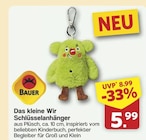 Das kleine Wir Schlüsselanhänger Angebote von Bauer bei famila Nordwest Wilhelmshaven für 5,99 €