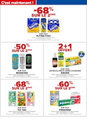 Promos Monster dans le catalogue "UN Noël POUR TOUS LES GOÛTS" de Carrefour à la page 27