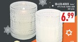 Aktuelle Kerzen Angebote bei Marktkauf in Moers Aktuelles 3D-LED-KERZE Perla weiß Angebot bei Marktkauf in Moers ab 6,99 €