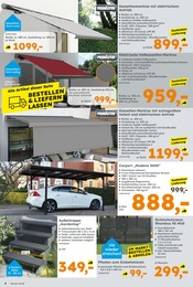 Carport Angebot im aktuellen Globus-Baumarkt Prospekt auf Seite 8