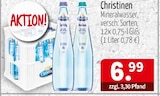 Mineralwasser im Angebot bei Getränke Quelle WVG in Magdeburg Mineralwasser Angebote von Christinen bei Getränke Quelle WVG Magdeburg für 6,99 €