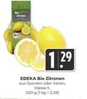 Bio Zitronen bei Hieber im Prospekt "" für 1,29 €