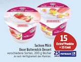 Unser Buttermilch-Dessert Erdbeere Angebote von Sachsen Milch bei EDEKA Bautzen