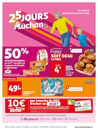 Prospectus Auchan Hypermarché à Chambray-lès-Tours, "25 JOURS Auchan", 70 pages, 14/11/2023 - 20/11/2023