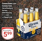 Corona Extra oder Corona Cero Angebote von Corona bei GLOBUS Salzgitter für 5,99 €