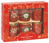 Coffret 6 Bougies Parfumées en promo chez Super U Vénissieux à 6,99 €