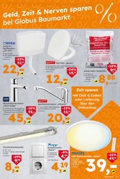 WC im Globus-Baumarkt Prospekt in Bünde Aktueller Globus-Baumarkt Prospekt mit WC, "Immer eine Idee besser", Seite 5
