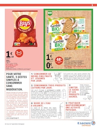 Offre Chips dans le catalogue E.Leclerc du moment à la page 9