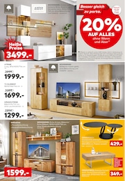 porta Möbel Fernseher im Prospekt 