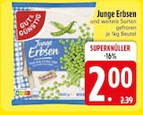 Junge Erbsen von Gut & Günstig im aktuellen EDEKA Prospekt für 2,00 €