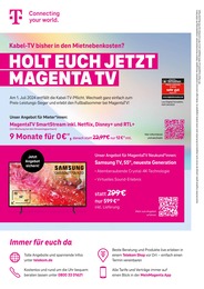 Flachbildfernseher im Telekom Shop Prospekt "MAGENTA FAN-WOCHEN" auf Seite 12