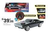 Voiture rc dodge charger | 6 ans - FAST AND FURIOUS en promo chez JouéClub Poitiers à 39,99 €