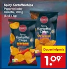 Aktuelles Spicy Kartoffelchips Peperoni oder Oriental Angebot bei Netto Marken-Discount in Bonn ab 1,09 €