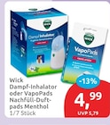 Dampf-Inhalator im budni Prospekt Dampf-Inhalator von Wick im aktuellen budni Prospekt für 4,99 €