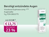 Visiodoron Euphrasia comp. Augensalbe bei mea - meine apotheke im Prospekt "" für 13,75 €