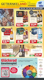 Aktueller Getränkeland Prospekt mit Bier, "Die Getränkekönner", Seite 1