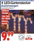 LED-Gartenstecker Zuckerstangen Angebote bei Wreesmann Buxtehude für 9,99 €