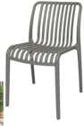 Chaise empilable "Solara" - Bazarland à Creil Chaise empilable "Solara" en promo chez Bazarland Creil à 22,99 €
