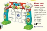 Tiboot mon but de foot - Clementoni - La Grande Récré Tiboot mon but de foot - Clementoni à 34,99 € dans le catalogue La Grande Récré