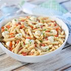 Salade de mini penne tomates mozzarella - Carrefour à Aulnay-sous-Bois Salade de mini penne tomates mozzarella en promo chez Carrefour Aulnay-sous-Bois à 6,50 €