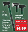 Kaufland Wittenberge - Axt Angebot im Prospekt Axt bei Kaufland im Wittenberge Prospekt für 14,99 €