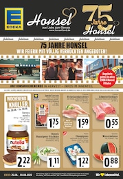 EDEKA Prospekt für Dorsten mit 28 Seiten EDEKA Prospekt für Dorsten: "Aktuelle Angebote", 28 Seiten, 25.08.2025 - 30.08.2025