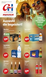 Getränkemarkt Prospekt von Huster in Langenweißbach Aktueller Huster Getränkemärkte Prospekt für Langenweißbach: Aktuelle Angebote mit 9} Seiten, 14.07.2025 - 19.07.2025