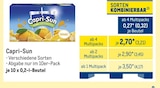 METRO Gomaringen - Capri-Sun Angebot im Prospekt Capri-Sun bei METRO im Gomaringen Prospekt für 3,21 €