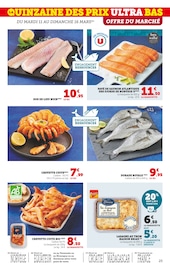 Promo Gambas dans le catalogue Hyper U du moment à la page 25