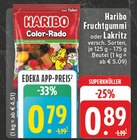 Color-Rado Fruchtgummi Angebote von Haribo bei EDEKA Oberhausen für 0,79 €