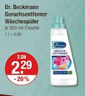Geruchsentferner Wäschespüler von Dr. Beckmann im aktuellen V-Markt Prospekt für 2,29 €