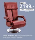 Aktuelles Sessel „Comforte Uno“ Angebot bei Segmüller in Oberhausen ab 2.199,00 €