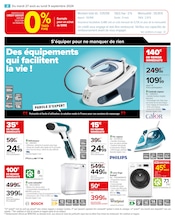 Fer À Repasser Angebote im Prospekt "PRÉPAREZ LA RENTRÉE EN MAÎTRISANT VOTRE BUDGET !" von Carrefour auf Seite 4