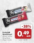 Quarkriegel Vanilla im Angebot bei combi in Gütersloh Quarkriegel Vanilla Angebote von ProteinM bei combi Gütersloh für 0,49 €