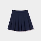 La Halle Gap - Promo Jupe courte patineuse plissée bleu marine fille Promo Jupe courte patineuse plissée bleu marine fille à 12,99 € dans le catalogue La Halle à Gap
