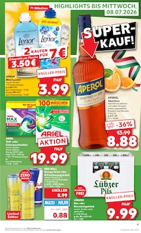 Ariel im aktuellen Kaufland Prospekt (Rostock) Ariel im Kaufland Prospekt "Hier bin ich richtig" mit 63 Seiten (Rostock)